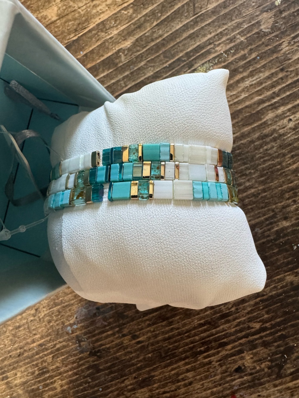 Trio of Beachy bracelets- wear alone or stack🌊 get in on this trend for less!! - Picture 3 of 5